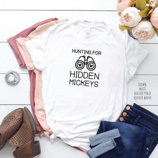 Hunting For Hidden Mickeys - Unisex Disney Shirt