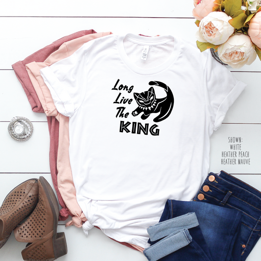 Long Live The King - Marvel Black Panther/Disney Lion King Unisex Shirt