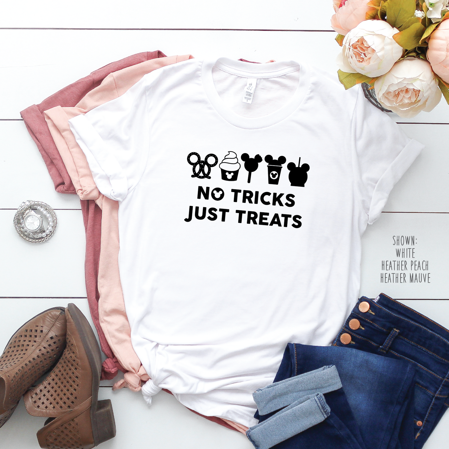 No Tricks, Just Treats - Unisex Disney Halloween Shirt