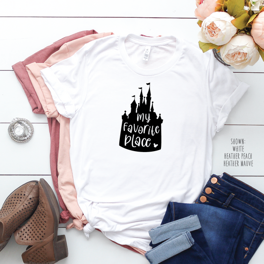 My Favorite Place - Unisex Disney Shirt