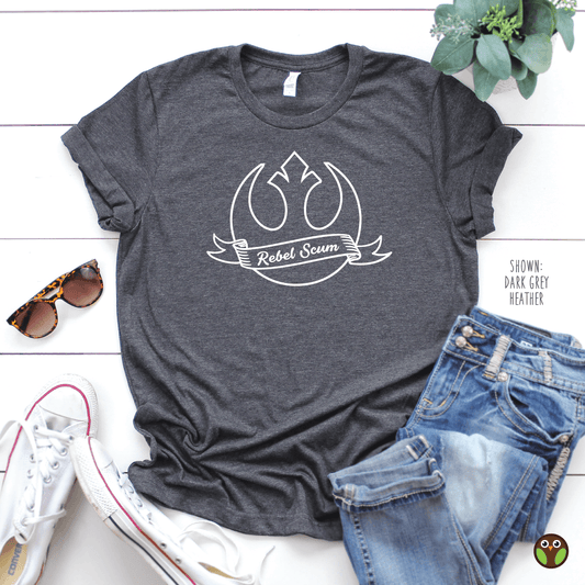 Rebel Scum (Outlined)  - Unisex Disney/Star Wars Shirt