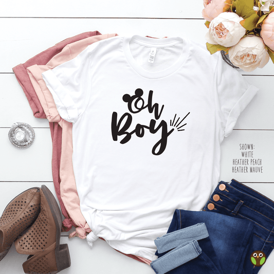 Oh Boy - Unisex Disney Shirt