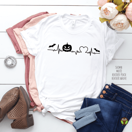 Halloween Heartbeat - Unisex Halloween Shirt