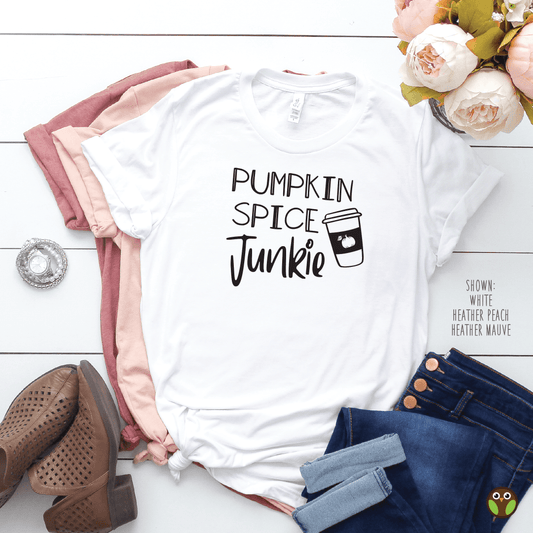 Pumpkin Spice Junkie - Unisex Fall/Halloween Shirt