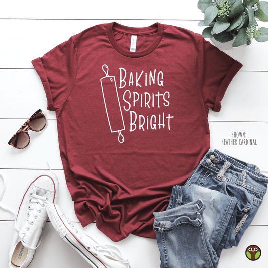 Baking Spirits Bright - Christmas Unisex Shirt