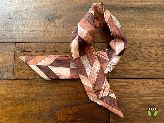 Wood Patterns - Wired Head Wrap