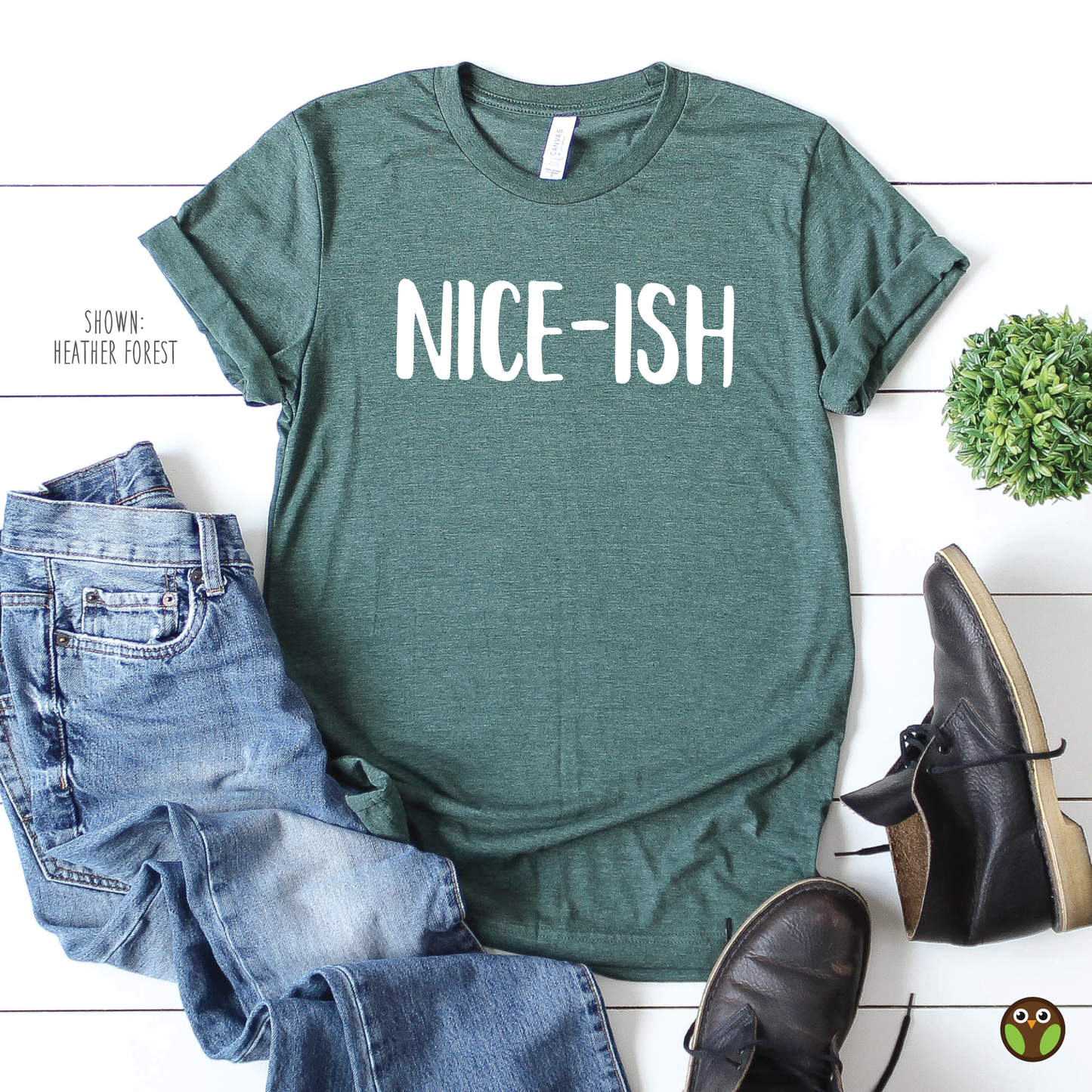 Nice-ish - Fun Christmas Unisex Shirt