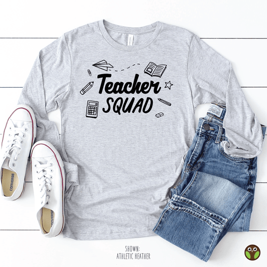 Teacher Squad - Unisex Long Sleeve Animal Crossing Shirt