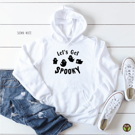 Let's Get Spooky - Unisex Halloween Pullover Hoodie