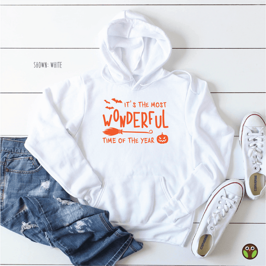 It's The Most Wonderful Time of The Year (Halloween) - Unisex Halloween Pullover Hoodie