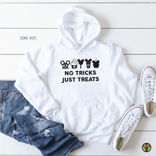 No Tricks, Just Treats - Unisex Disney Halloween Pullover Hoodie