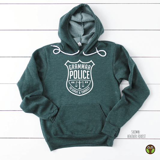 Grammar Police - Unisex Teacher Hoodie