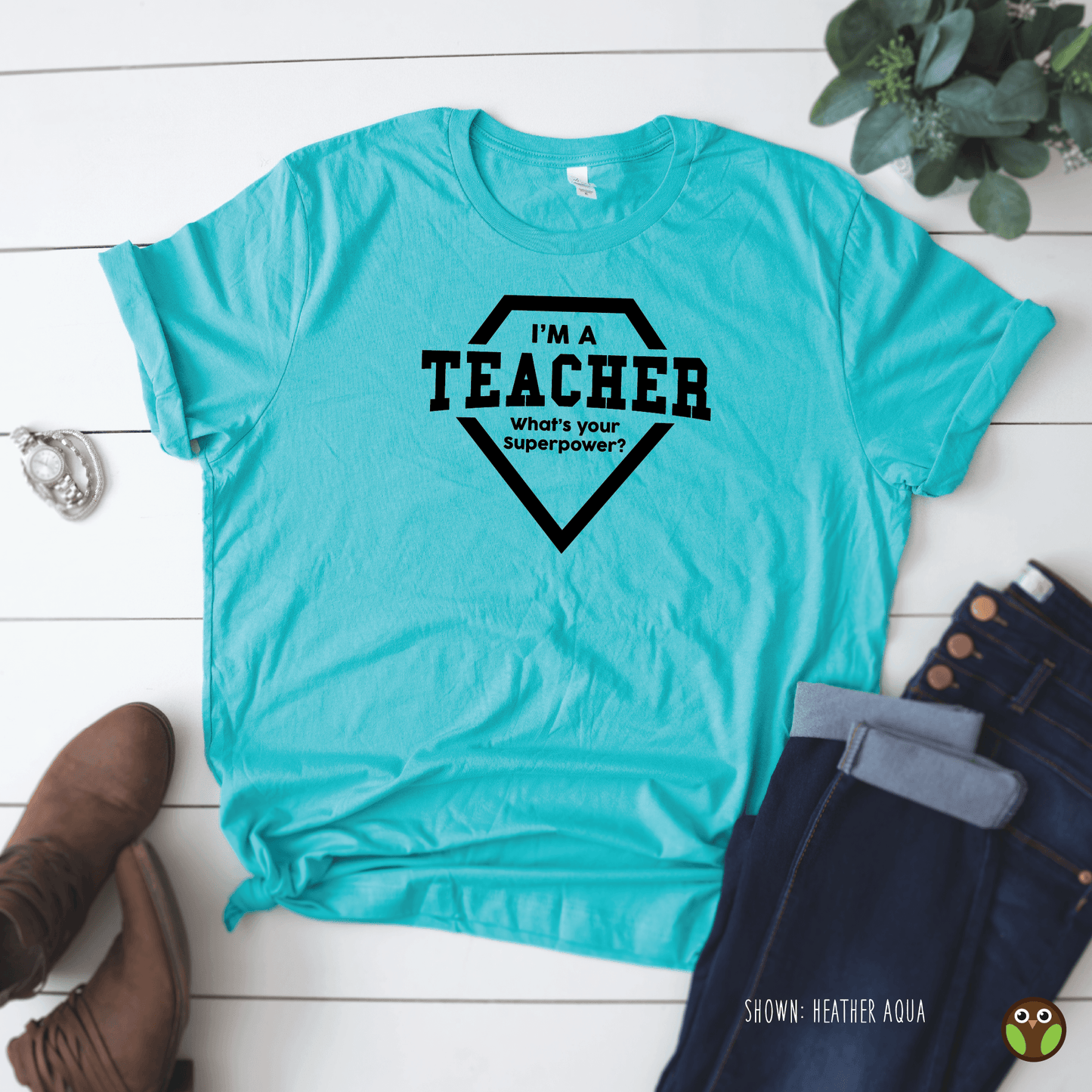 I'm A Teacher. What's Your Superpower? - Unisex Teacher Shirt