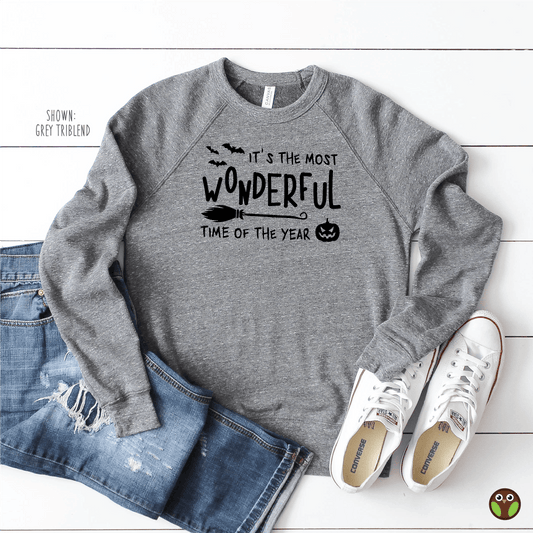 It's The Most Wonderful Time of the Year (Halloween) - Unisex Halloween Pullover Sweatshirt