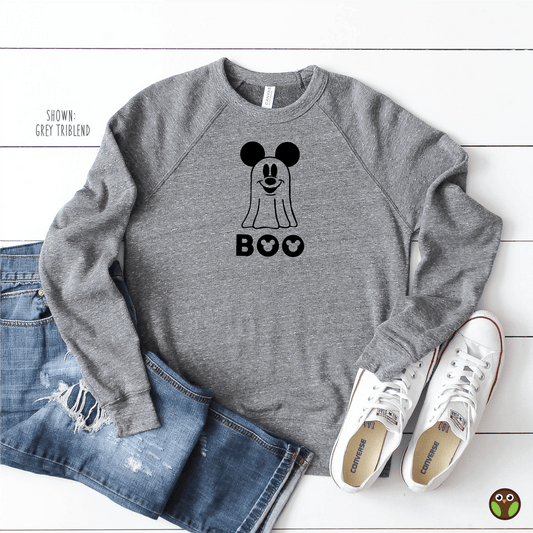 Mickey Boo - Unisex Disney Halloween Pullover Sweatshirt