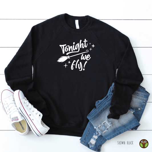 Tonight We Fly - Unisex Hocus Pocus Halloween Pullover Sweatshirt