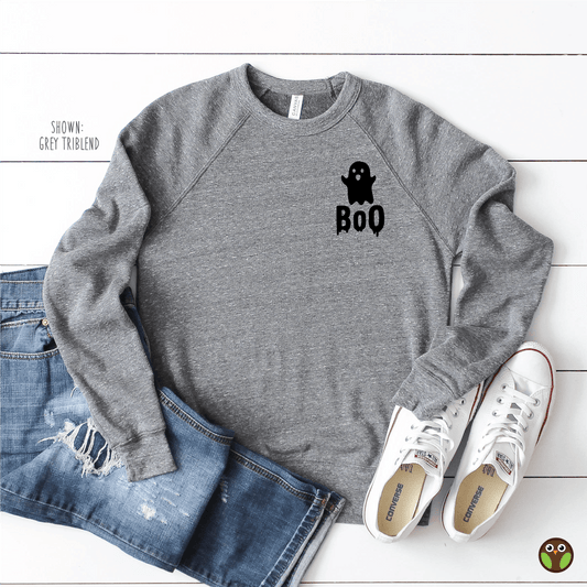 Pocket Boo - Unisex Halloween Pullover Sweatshirt