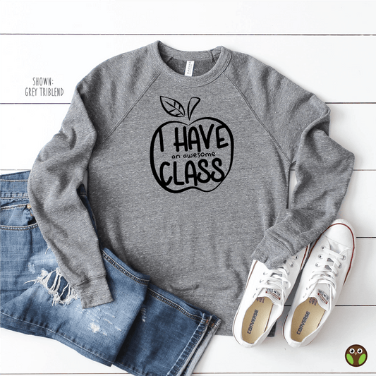 I Have (An Amazing) Class - Unisex Teacher Pullover Sweatshirt