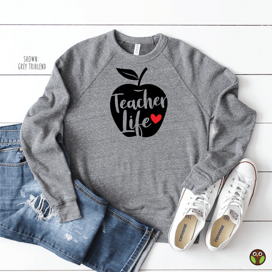 Teacher Life - Unisex Teacher Pullover Sweatshirt