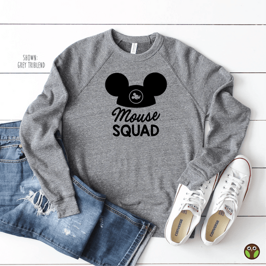 Mouse Squad - Unisex Disney Pullover Sweatshirt