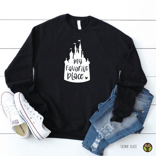 My Favorite Place - Unisex Disney Pullover Sweatshirt