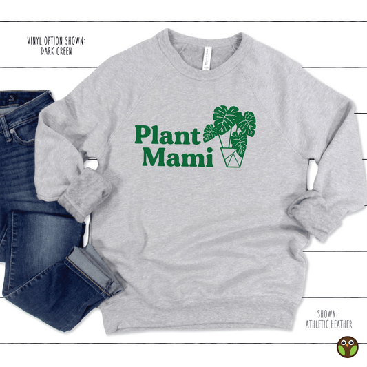 Plant Mami - Unisex Pullover Sweatshirt