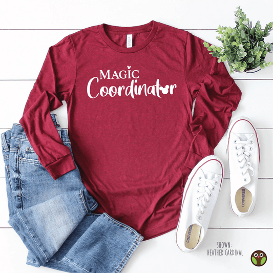 Magic Coordinator - Unisex Long Sleeve Disney Shirt