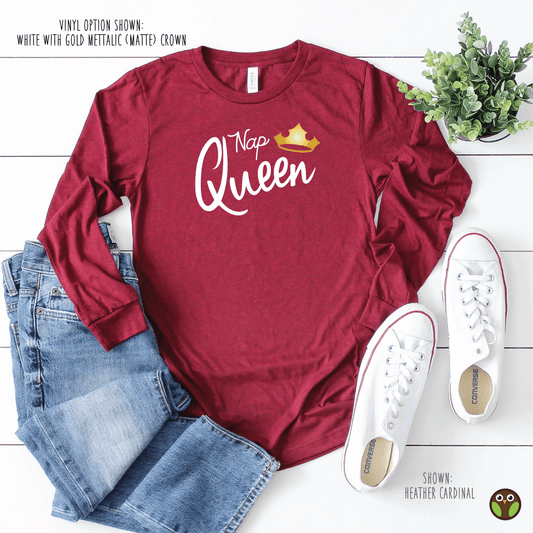 Nap Queen - Unisex Long Sleeve Disney Shirt