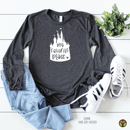 My Favorite Place - Unisex Long Sleeve Disney Shirt