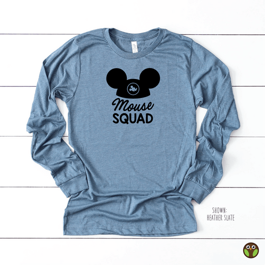 Mouse Squad - Unisex Long Sleeve Disney Shirt