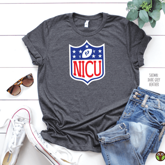 NICU (NFL Style) - Unisex Nurse Shirt