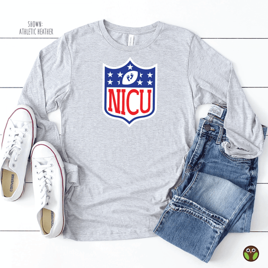 NICU (NFL Style) - Unisex Long Sleeve Shirt