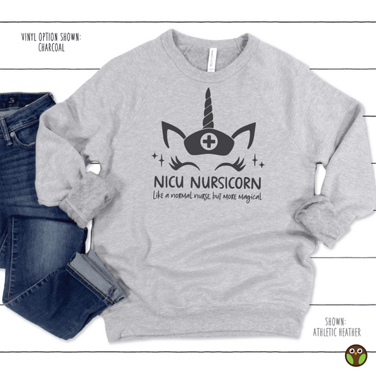 NICU Nursicorn - Unisex Nurse Pullover Sweatshirt