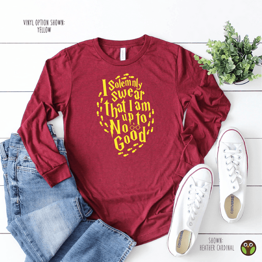 I Am Up To No Good - Unisex Harry Potter Long Sleeve Shirt