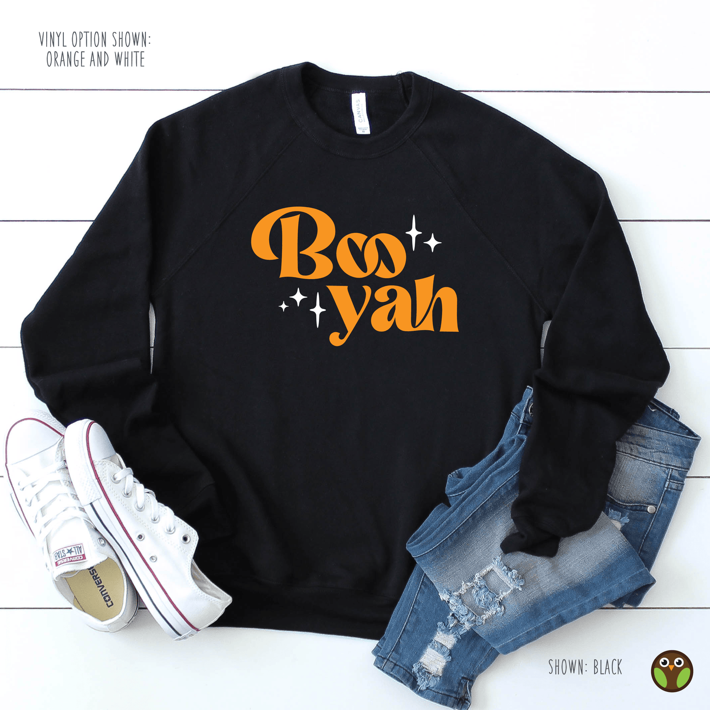 Boo Yah - Unisex Halloween Pullover Sweatshirt