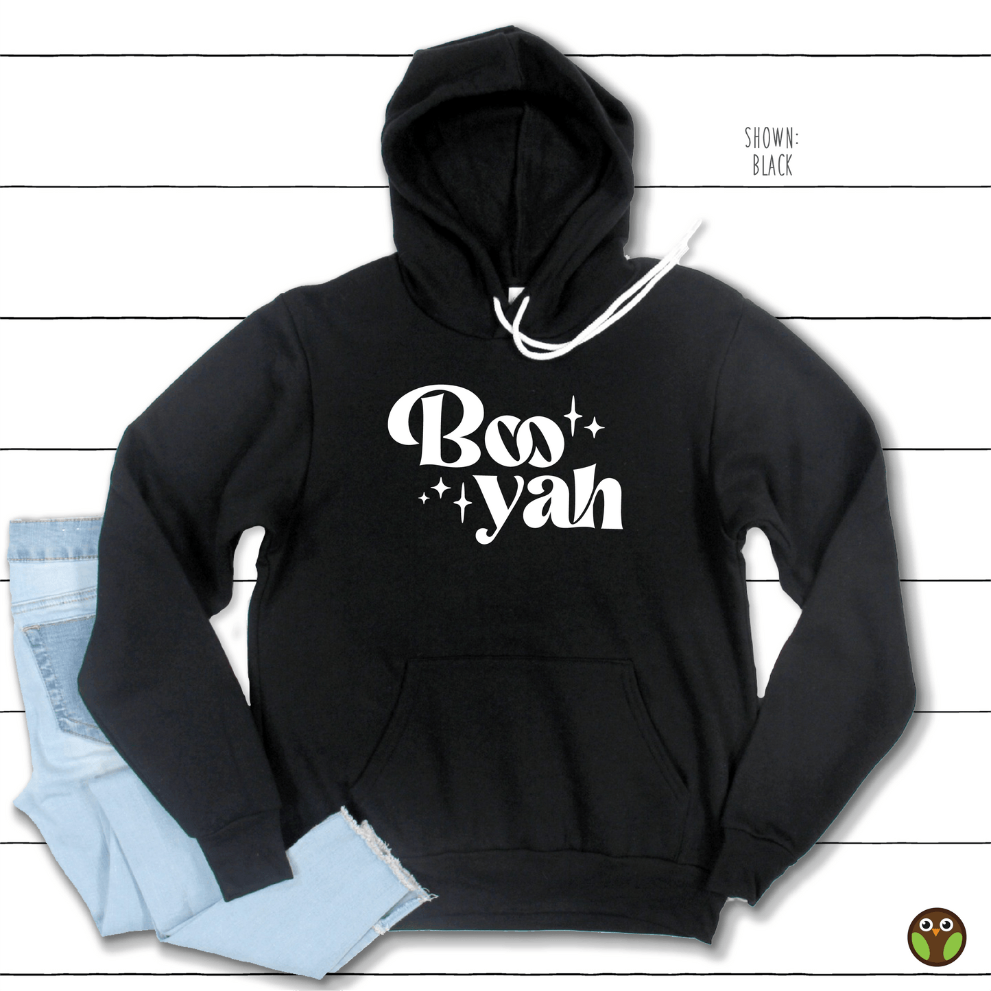 Boo Yah - Unisex Halloween Pullover Hoodie