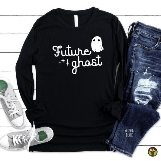 Future Ghost- Unisex Long Sleeve Halloween Shirt