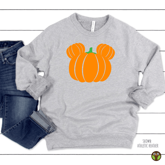 Mickey Pumpkin - Unisex Disney Halloween Pullover Sweatshirt