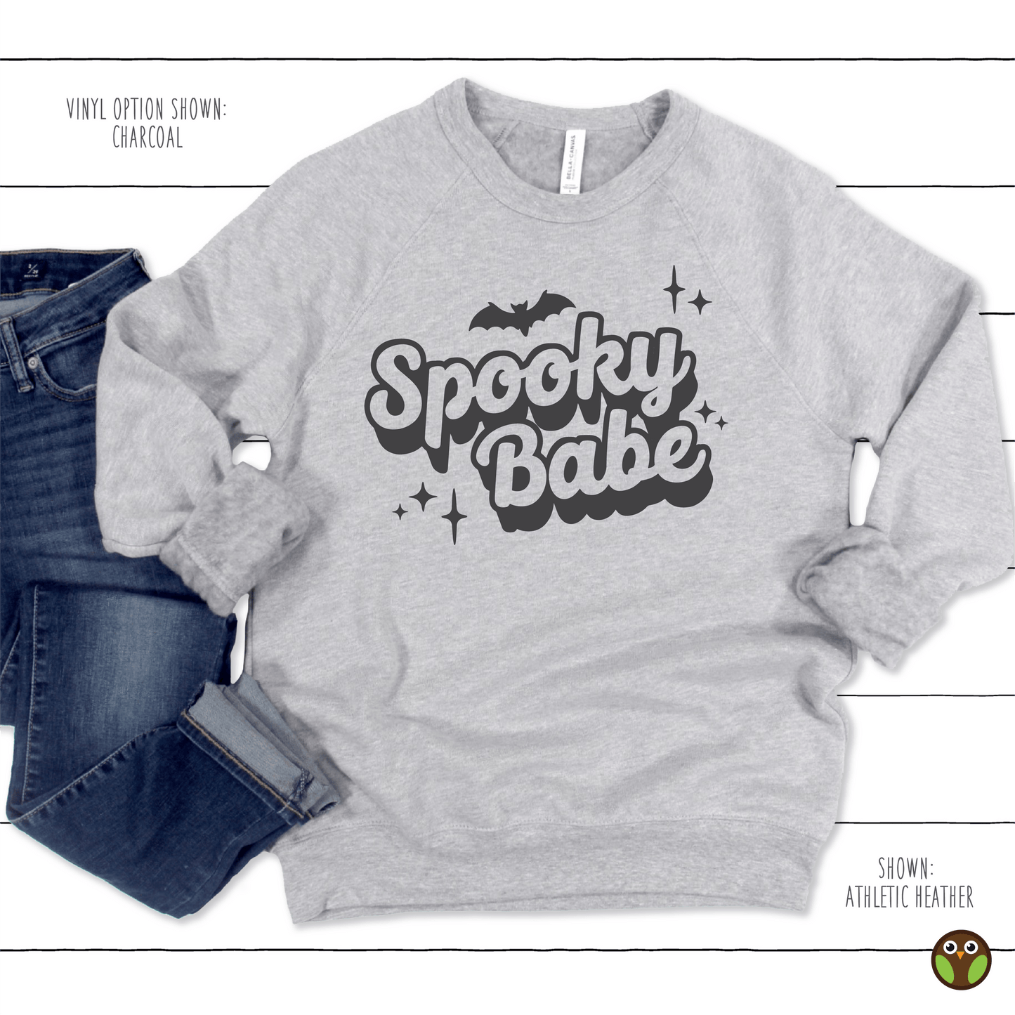 Spooky Babe - Unisex Halloween Pullover Sweatshirt