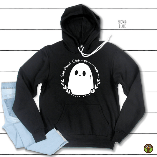 Sad Ghost Club - Unisex Halloween Pullover Hoodie