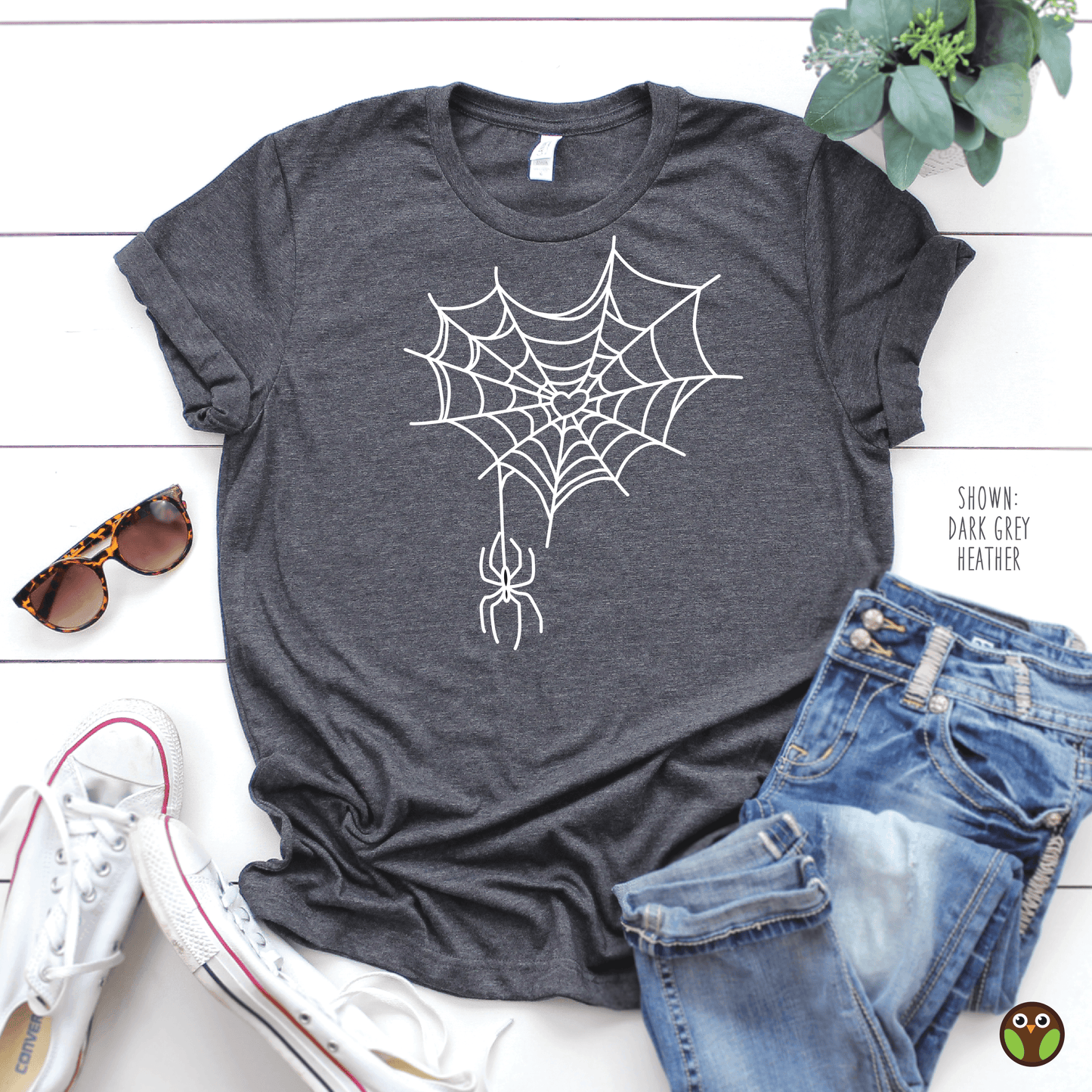 Spider Web love - Unisex Halloween Shirt