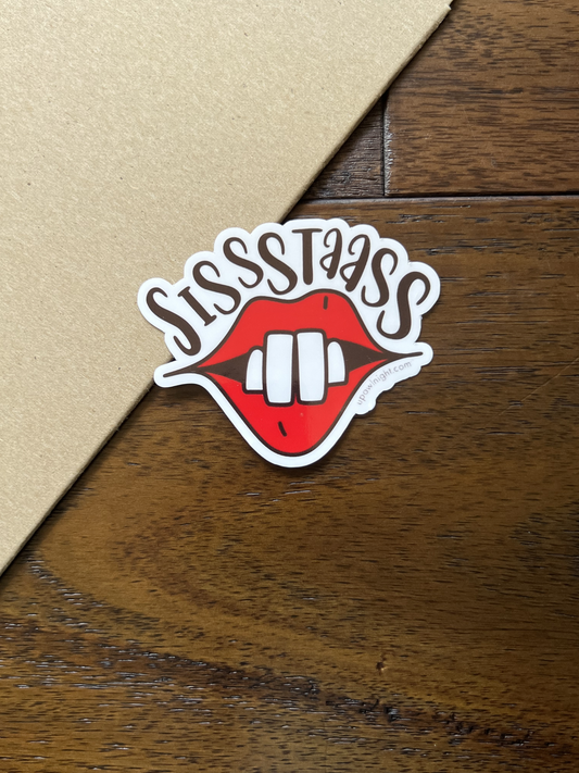 Sissstaass - Hocus Pocus Vinyl Sticker