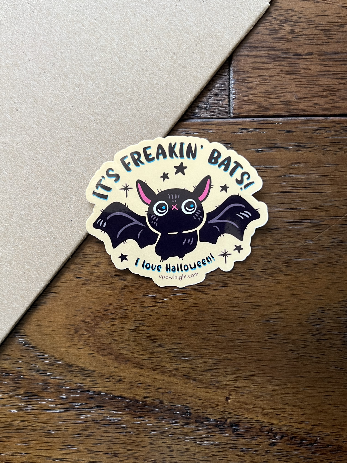 It's Freakin' Bats -  Halloween Vinyl Sticker