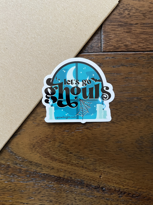 Let's Go Ghouls - Halloween Vinyl Sticker