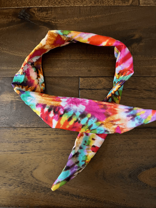 Tie Dye  - Wired Head Wrap