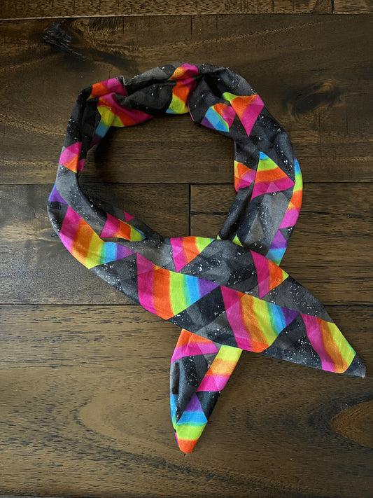 Prism Space Rainbow  - Wired Head Wrap