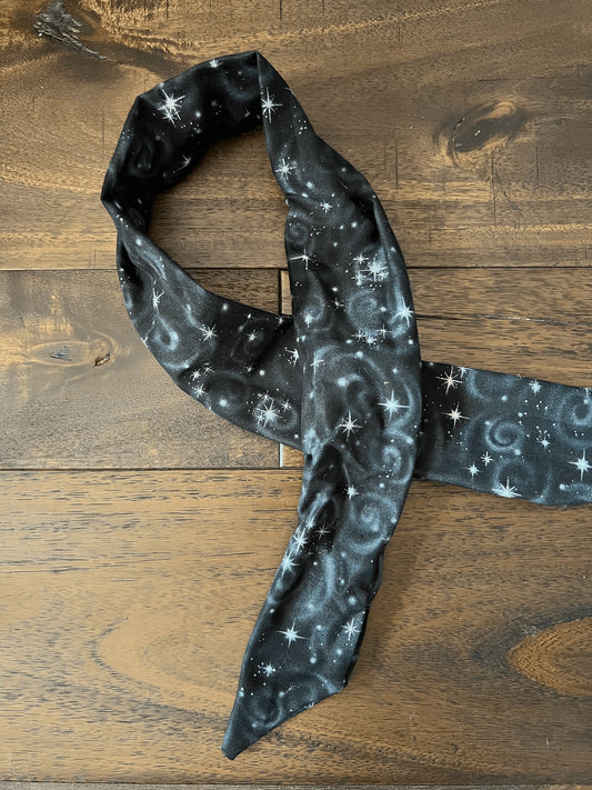 Galaxy Space Black - Wired Head Wrap