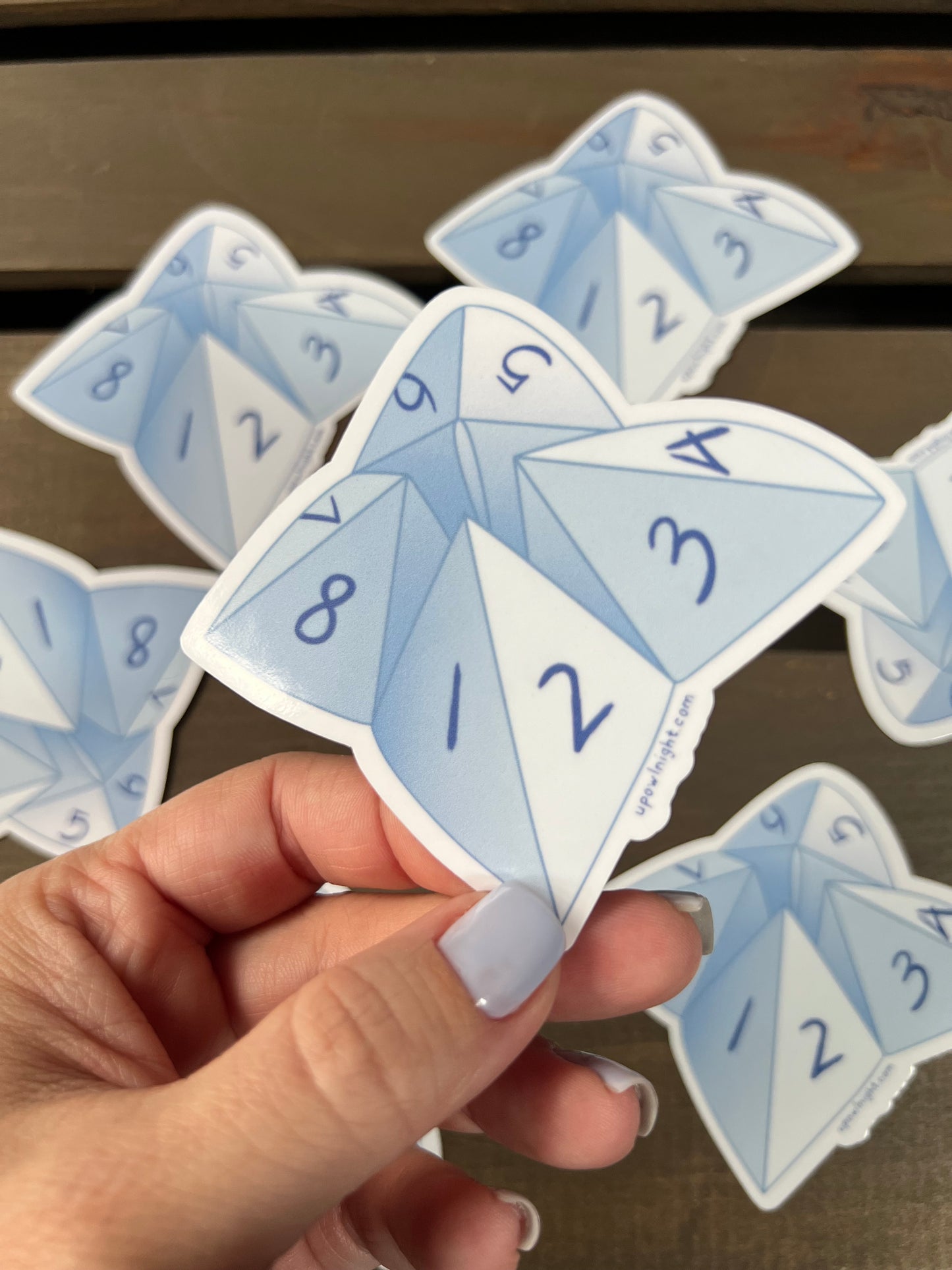 Cootie Catcher Or Fortune Teller Vinyl Sticker