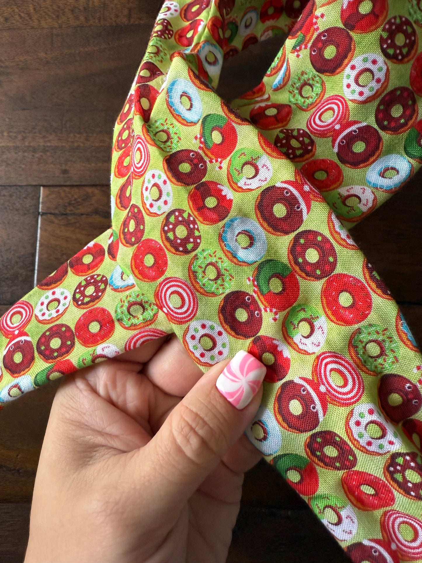 Christmas Donuts - Holiday Wired Head Wrap