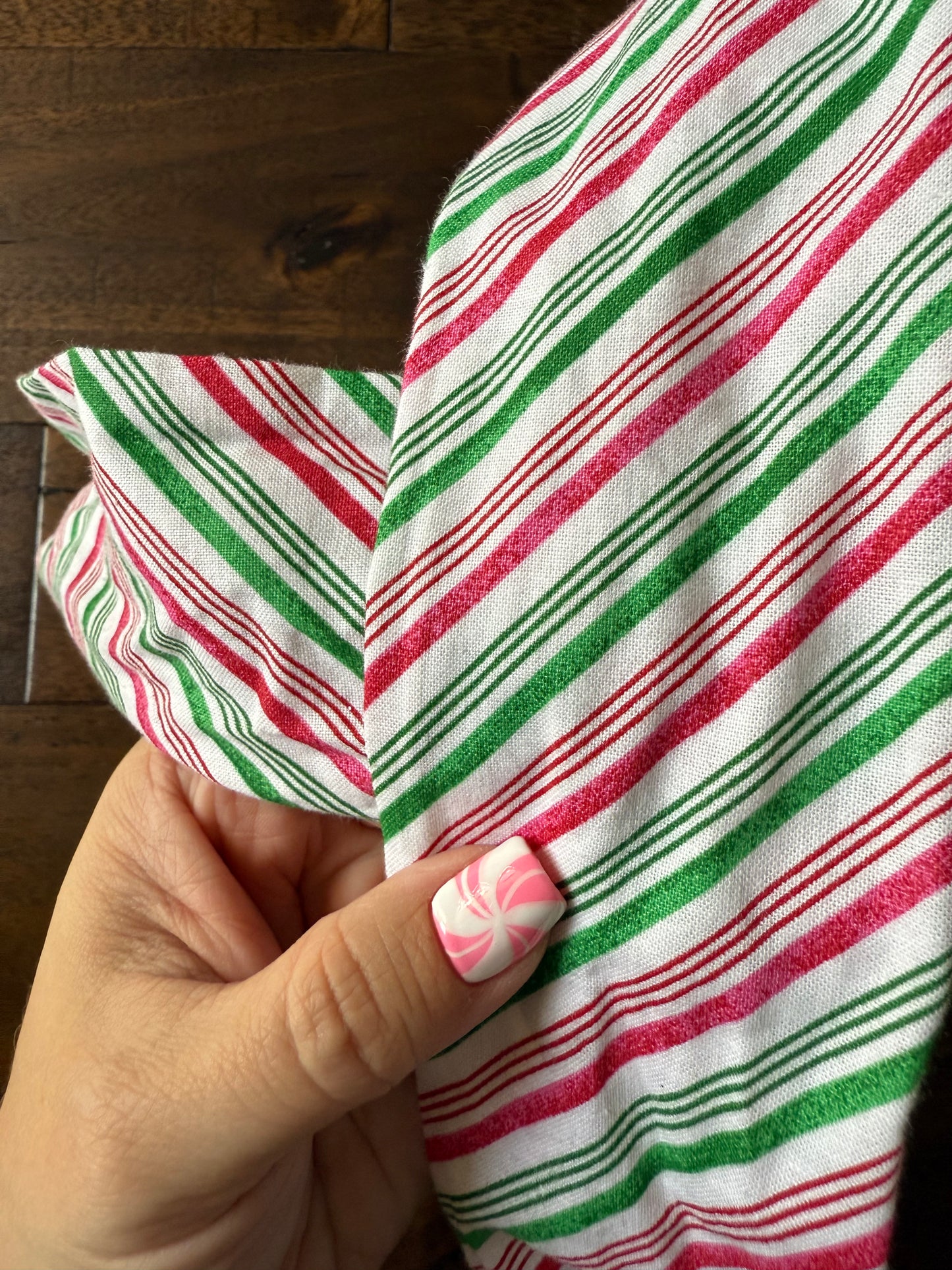 Candy Cane Stripes - Holiday Wired Head Wrap